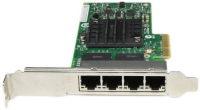 Intel I340-T4 Netzwerkkarte 4Port PCIe2.0 x4 Gigabit Ethernet Adapter E1G44HTBLK