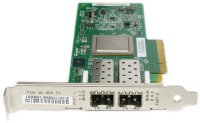 HP | QLogic Network Card QLE2562-HP Dual-Port 8Gb SFP+ PCIe2 x8 FP | AJ764-63002