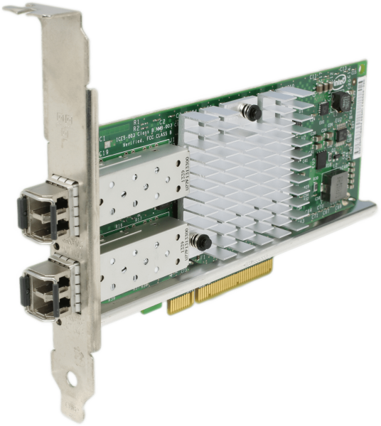 Intel X520-DA2 | SFP+ 10G Dual-Port Ethernetadapter +GBIC E10G42BTDAG1P5 901227