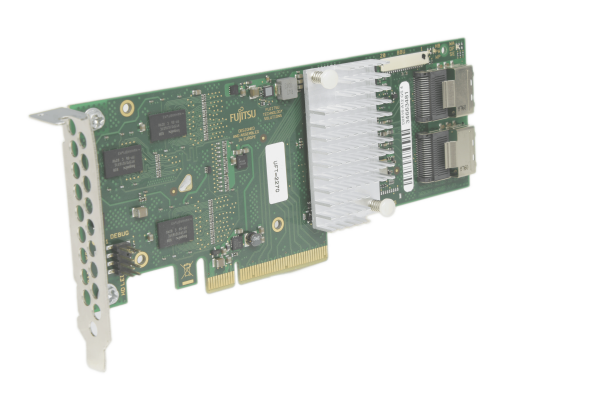Fujitsu 6Gbps SAS RAID Controller PCIe x8 Low Profile D2616-A12 GS4