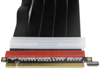 LINKUP - Ultra PCIe 4.0 x16 Riser Cable - Left angle 28 cm - PCIE4EXT11SL-028