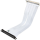 LINKUP Ultra PCIe 4.0 x16 Riser Cable Left angle 28 cm PCIE4EXT11SL-028-WH White