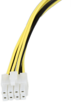 10x ATX 12V EPS 8-pin Verlängerungs Stromkabel / Extension Male to Female 20 cm