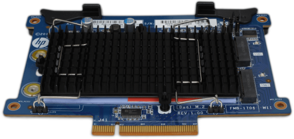 HP Dual M.2 NVMe SSD Adapter PCIe 3.0 x8 für HP Z8 G4 - 933576-001 864764-002