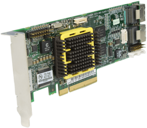 SUN SAS RAID Controller P/N: 375-3536-04 R50 3Gb 2x SFF-8087 miniSAS PCIe x8 LP