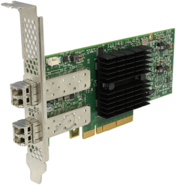 Dell Mellanox ConnectX-3 10GbE 2Port SFP+ Adapter PCIe x8 CX322A 0W0RM9 + GBIC