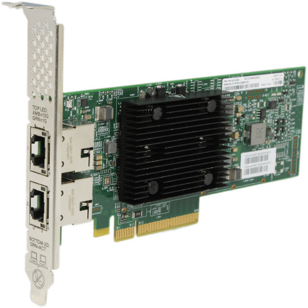 Lenovo - ThinkSystem Broadcom 57416 10Gb Base-T 2-Port Ethernet Adapter 00YK535