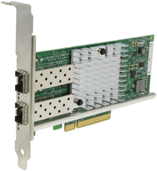 Intel X520-DA2 | SFP+ 10G Dual-Port Ethernetadapter PCIe2.0 x8 FP E10G42BTDA